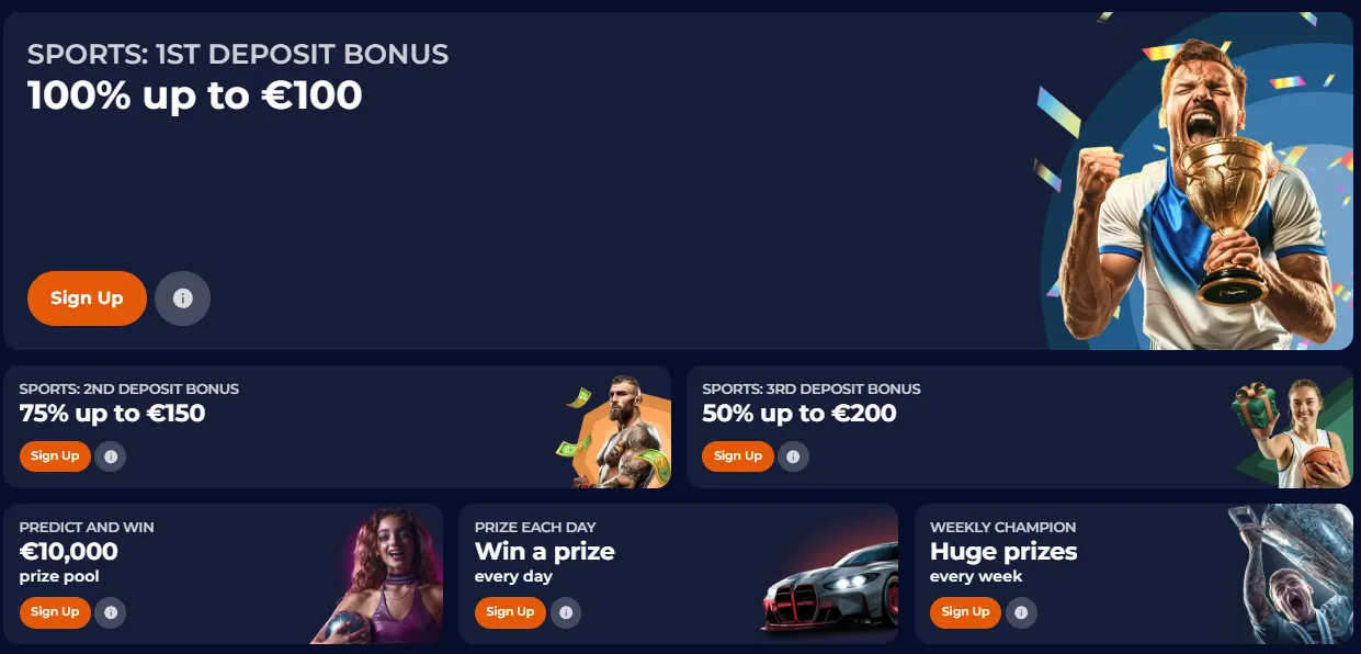 nine casino sports promotions